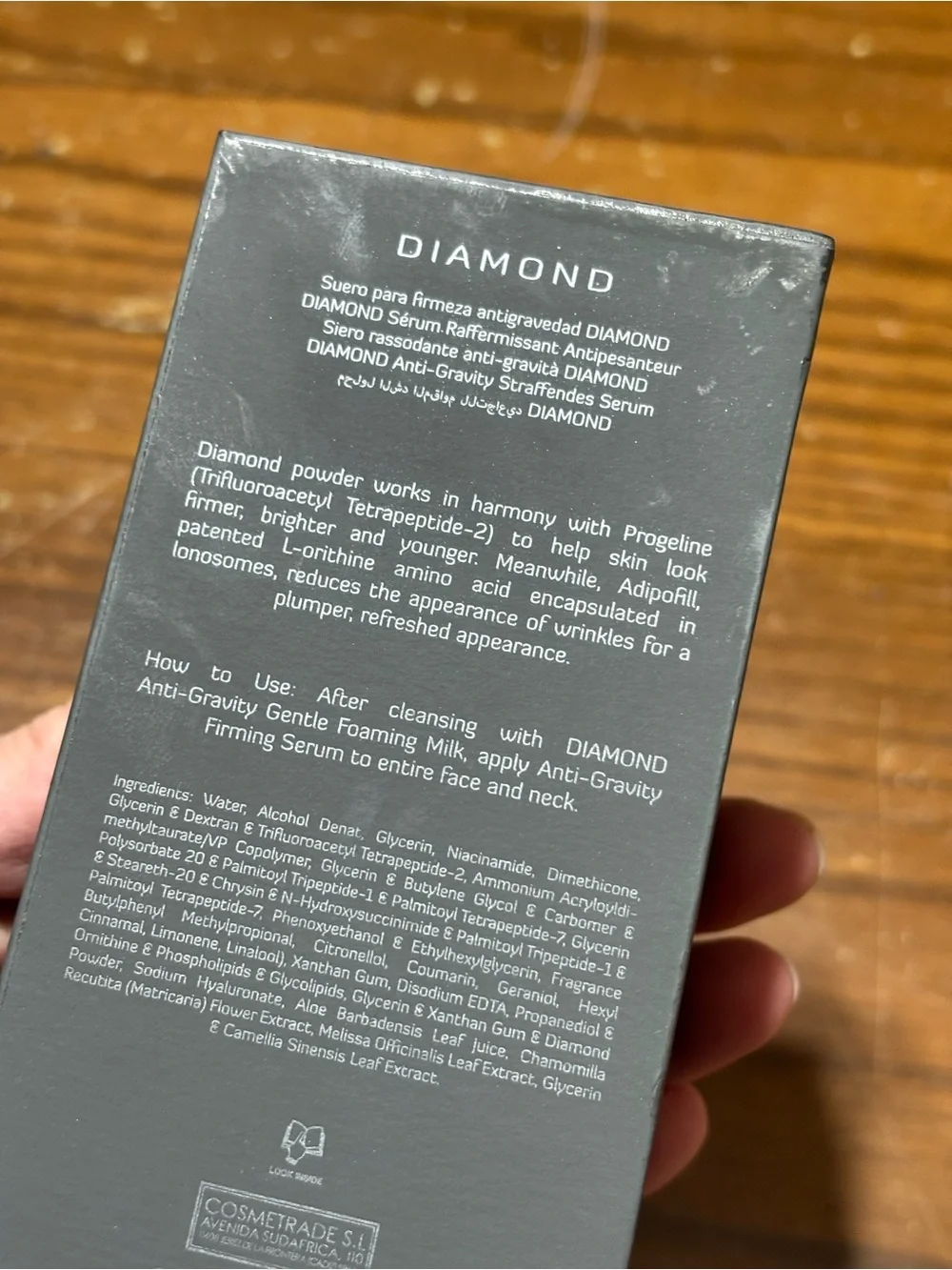 Kristals Cosmetics Diamond Anti-Gravity Firming Serum